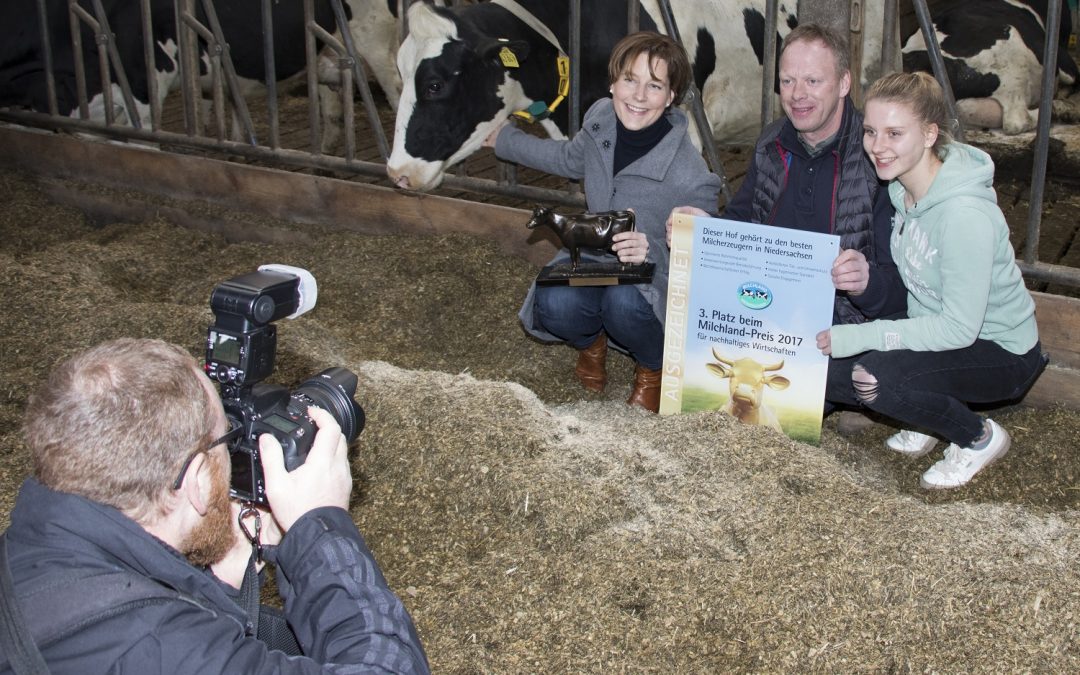 Milchlandpreis: Zu Gast bei den besten Milcherzeugern Niedersachsens