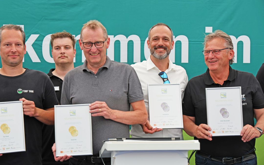 Demopark-Goldmedaille für neuen GreenTec Auslegerarm Spider